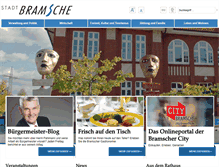 Tablet Screenshot of jugend.bramsche.de