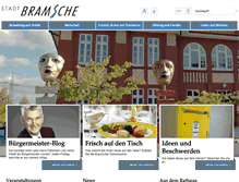 Tablet Screenshot of bramsche.de